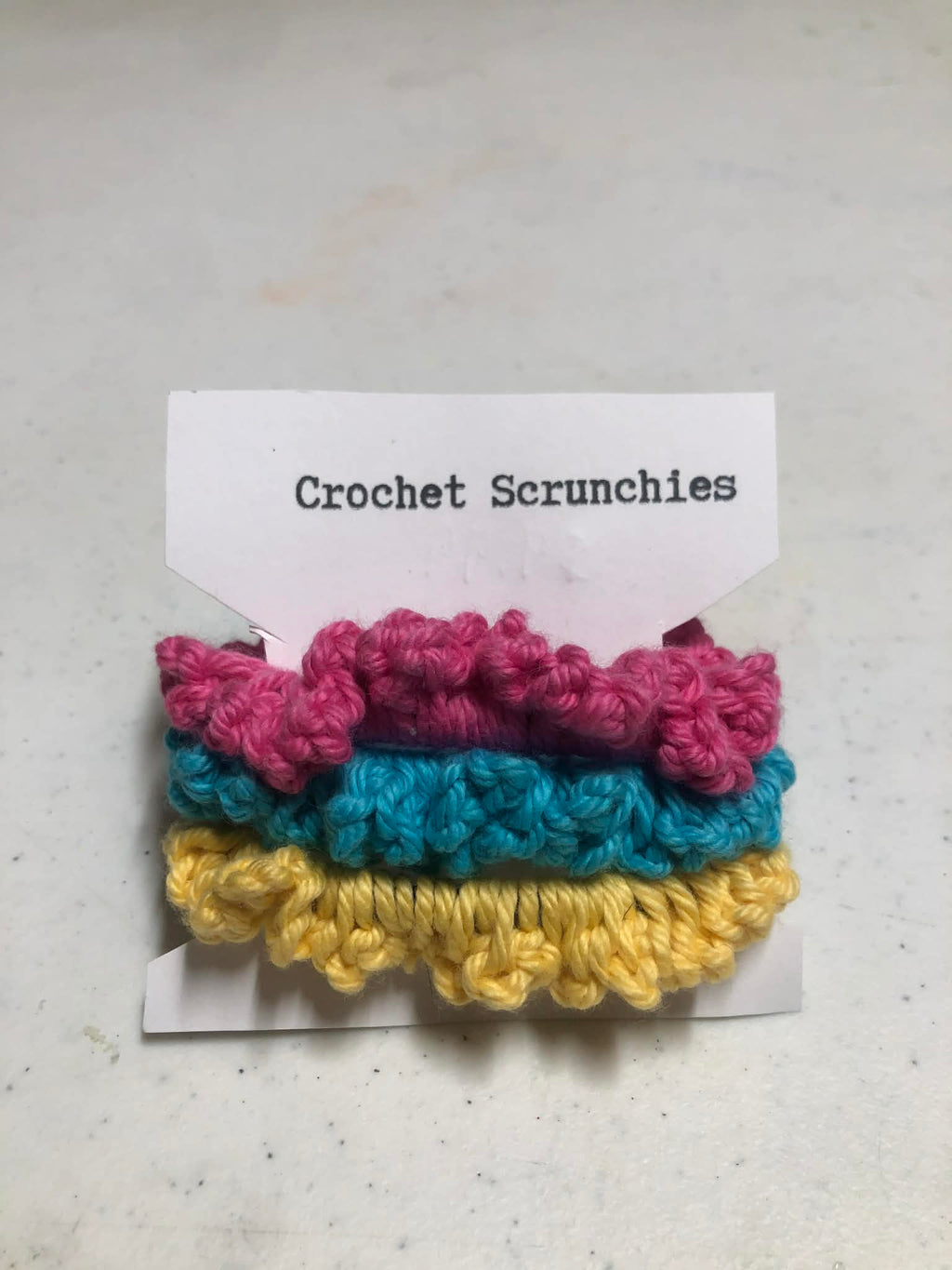 Picot hair ties