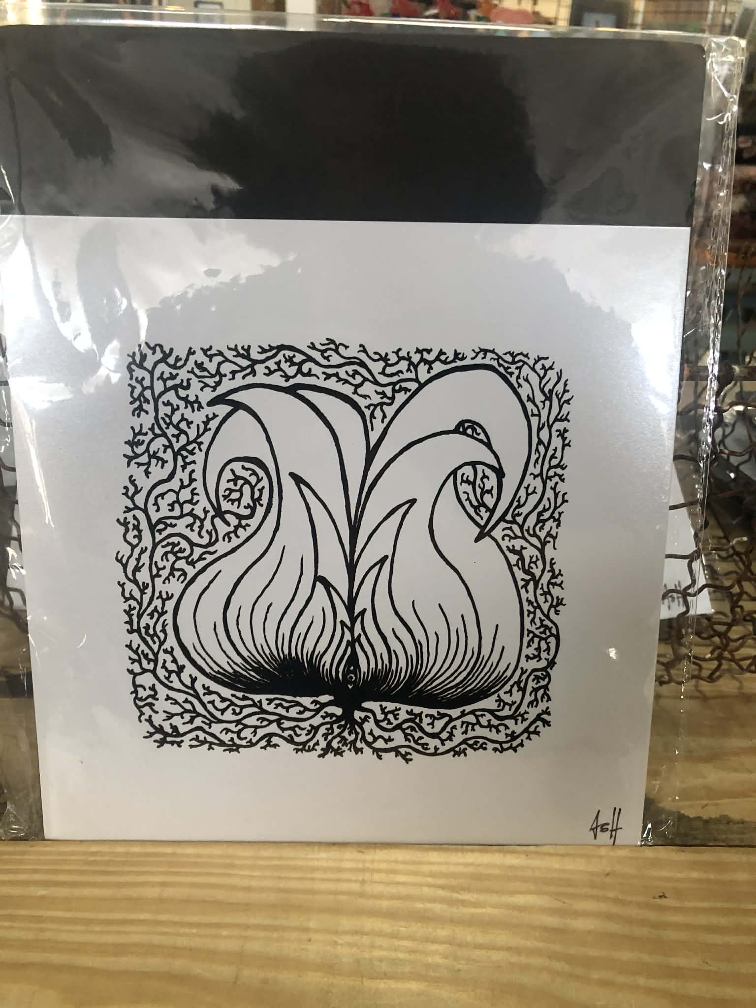 Aaron Hudnall 8x8 abstract prints