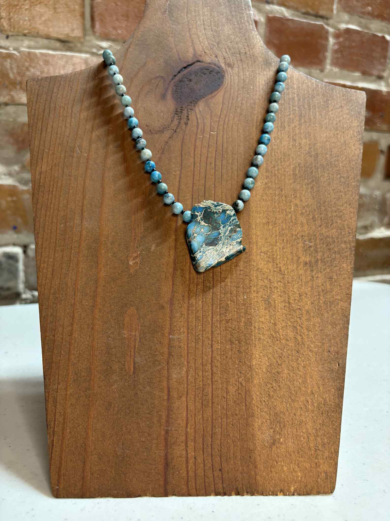 Imperial Jasper with pendant