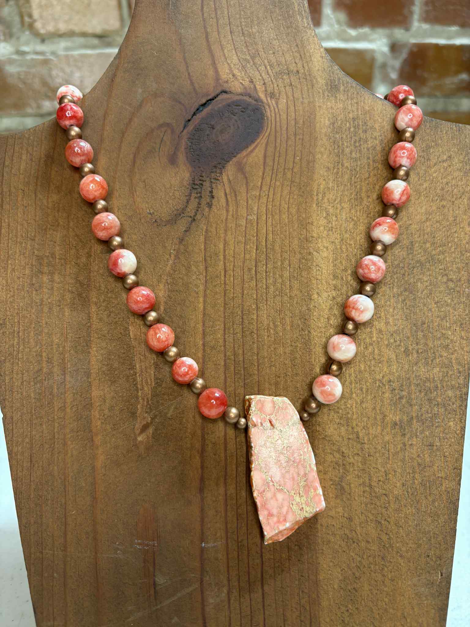 Imperial Jasper quartzite & copper