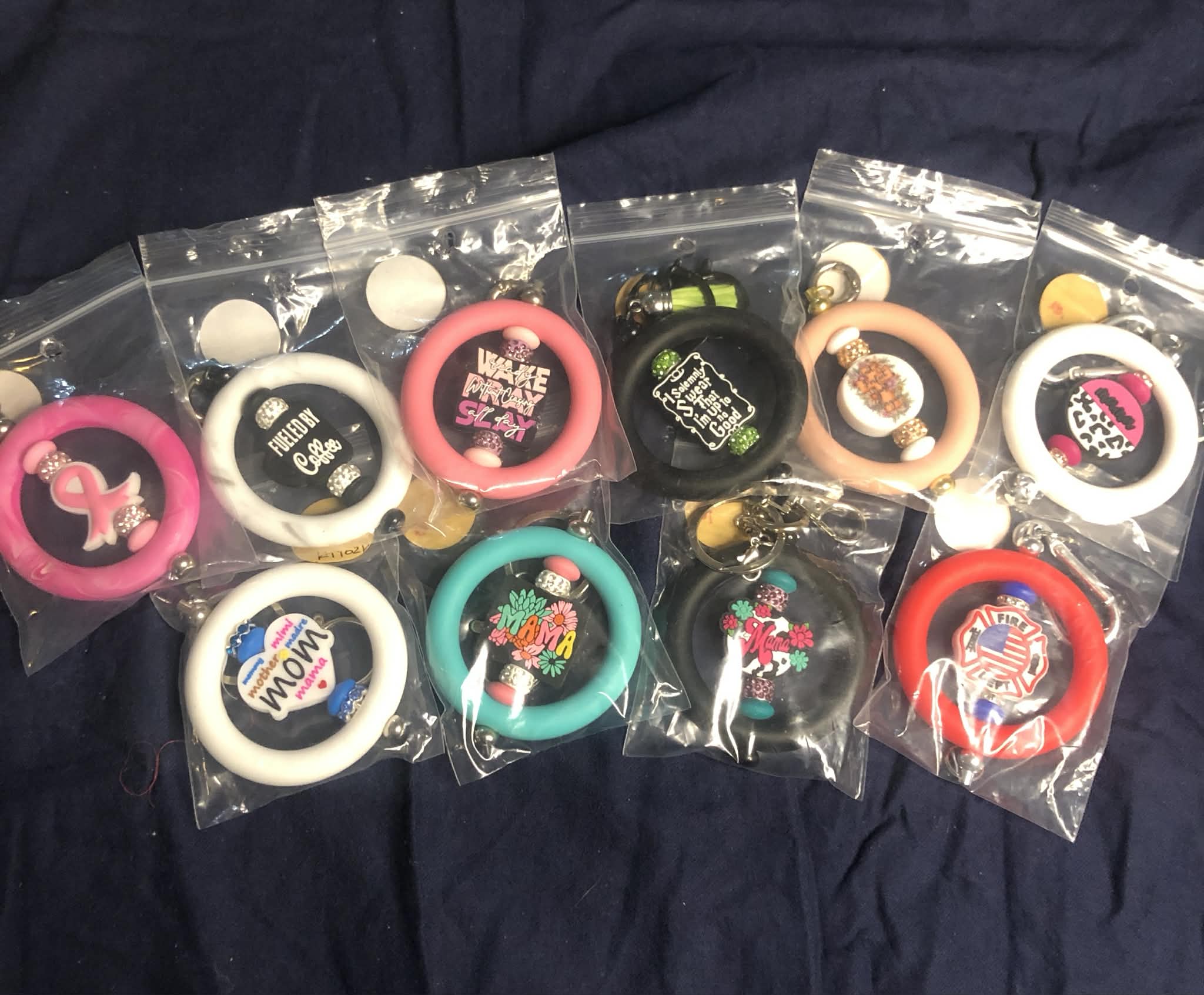 Key chains with circles