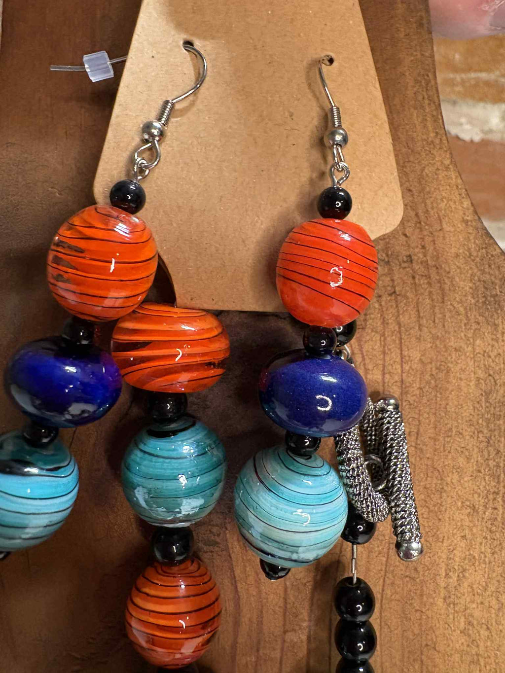 Colorful glass beads