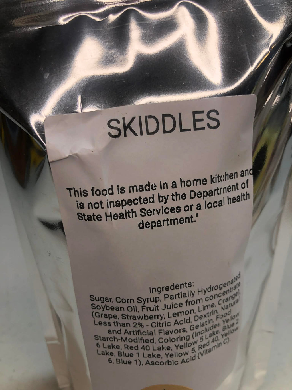 Freeze dried skiddles