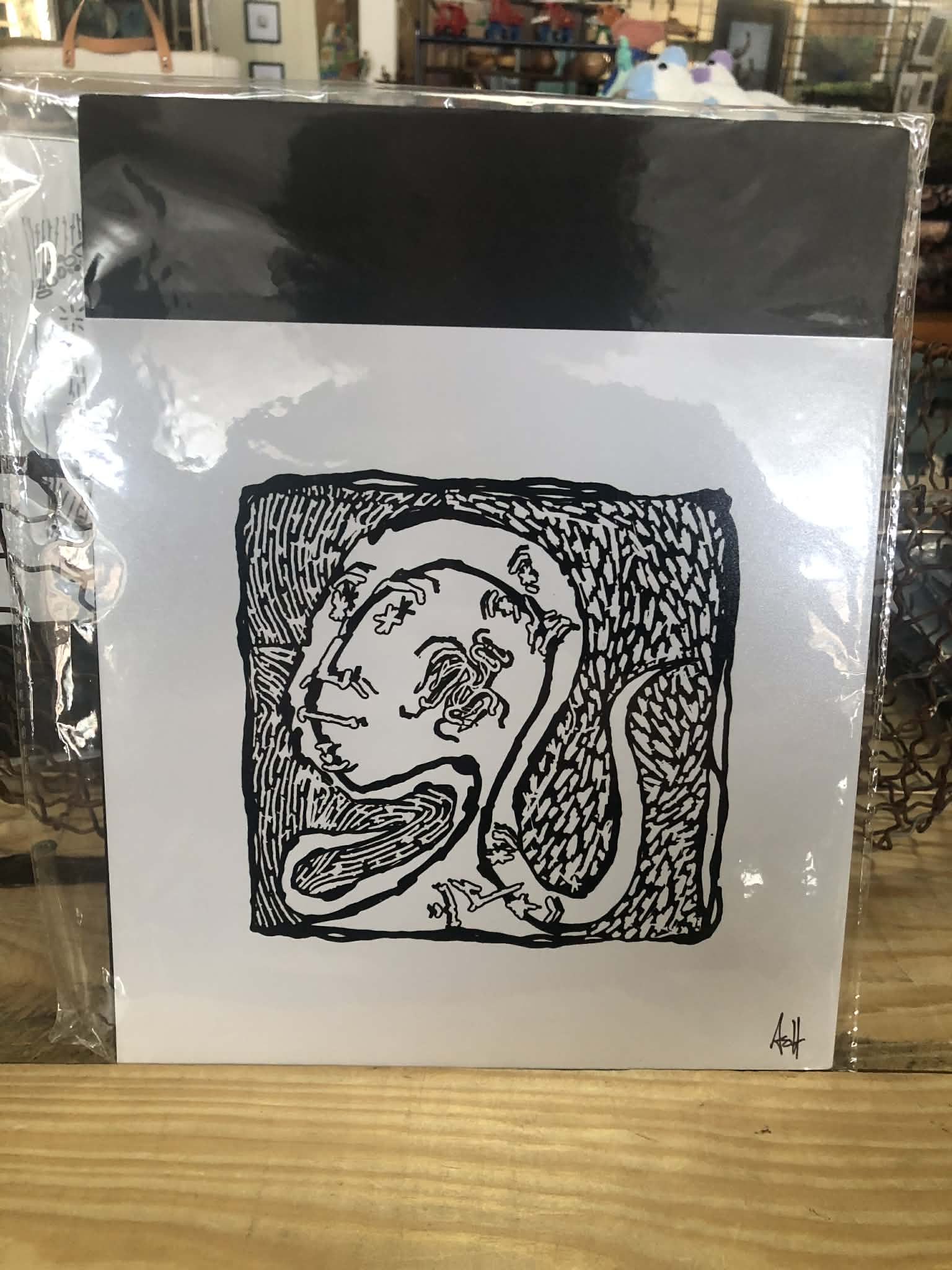 Aaron Hudnall 8x8 abstract prints