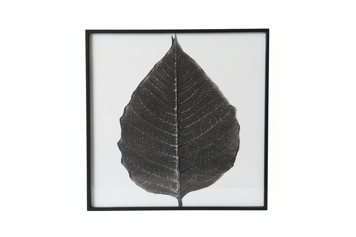 4x4 abstract print with frame by Aaron Hudnall