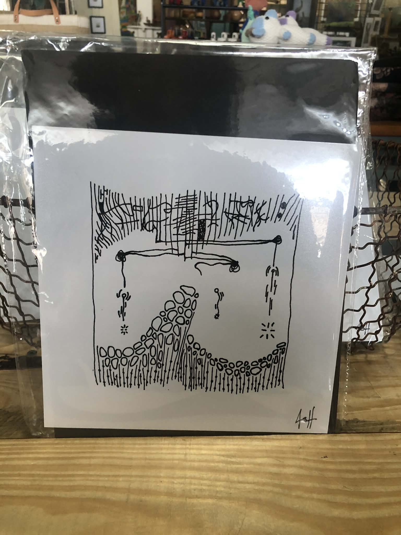 Aaron Hudnall 8x8 abstract prints