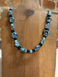 Pottery & black jasper