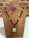 Sandstone & black jasper