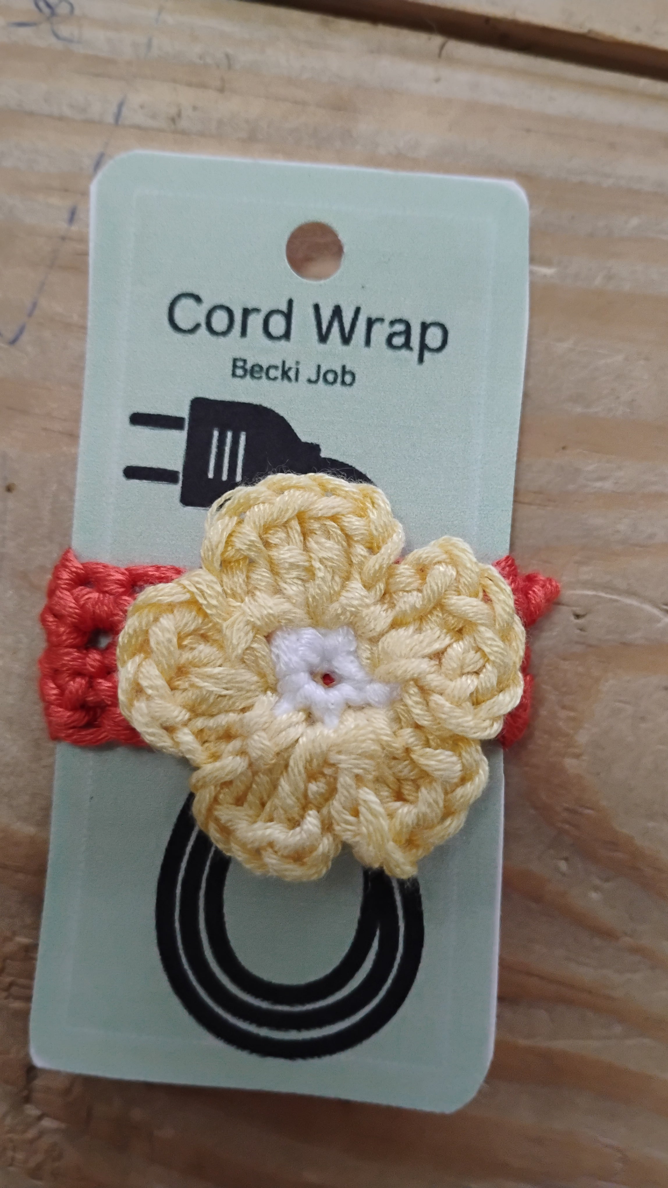 Bamboo crochet cord wraps