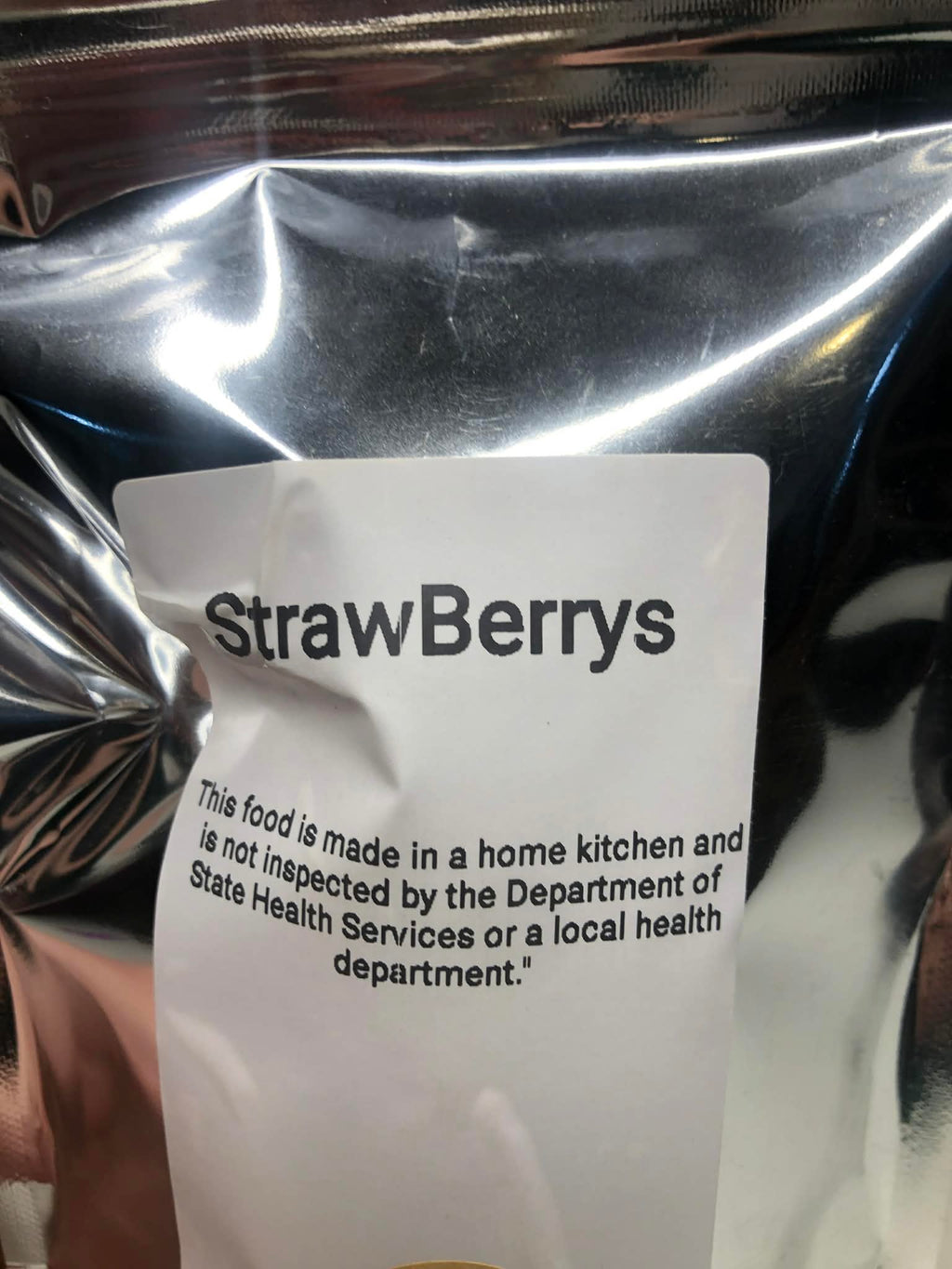 Freeze dried strawberrys