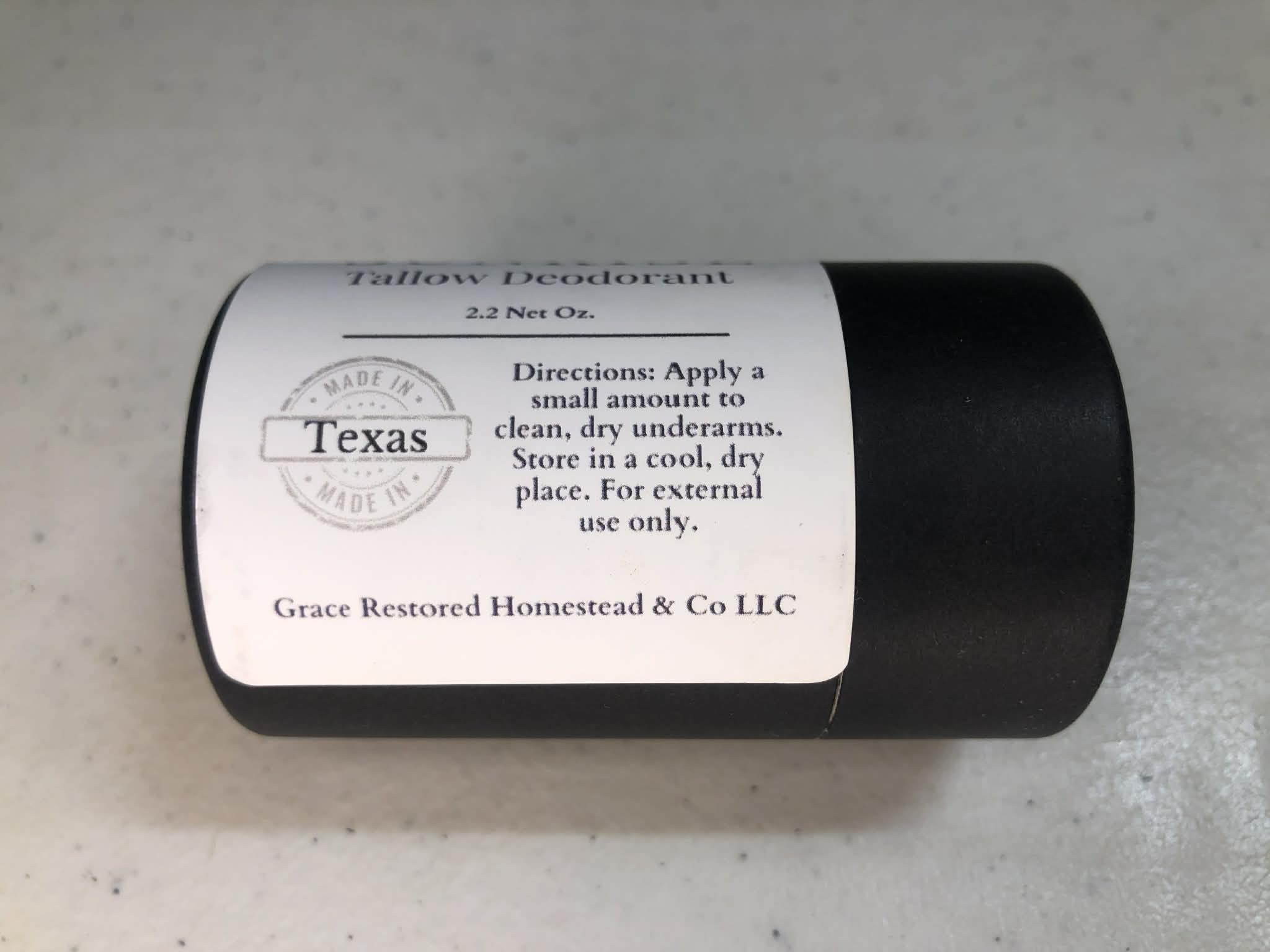 Tallow deodorants