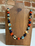 Colorful glass beads