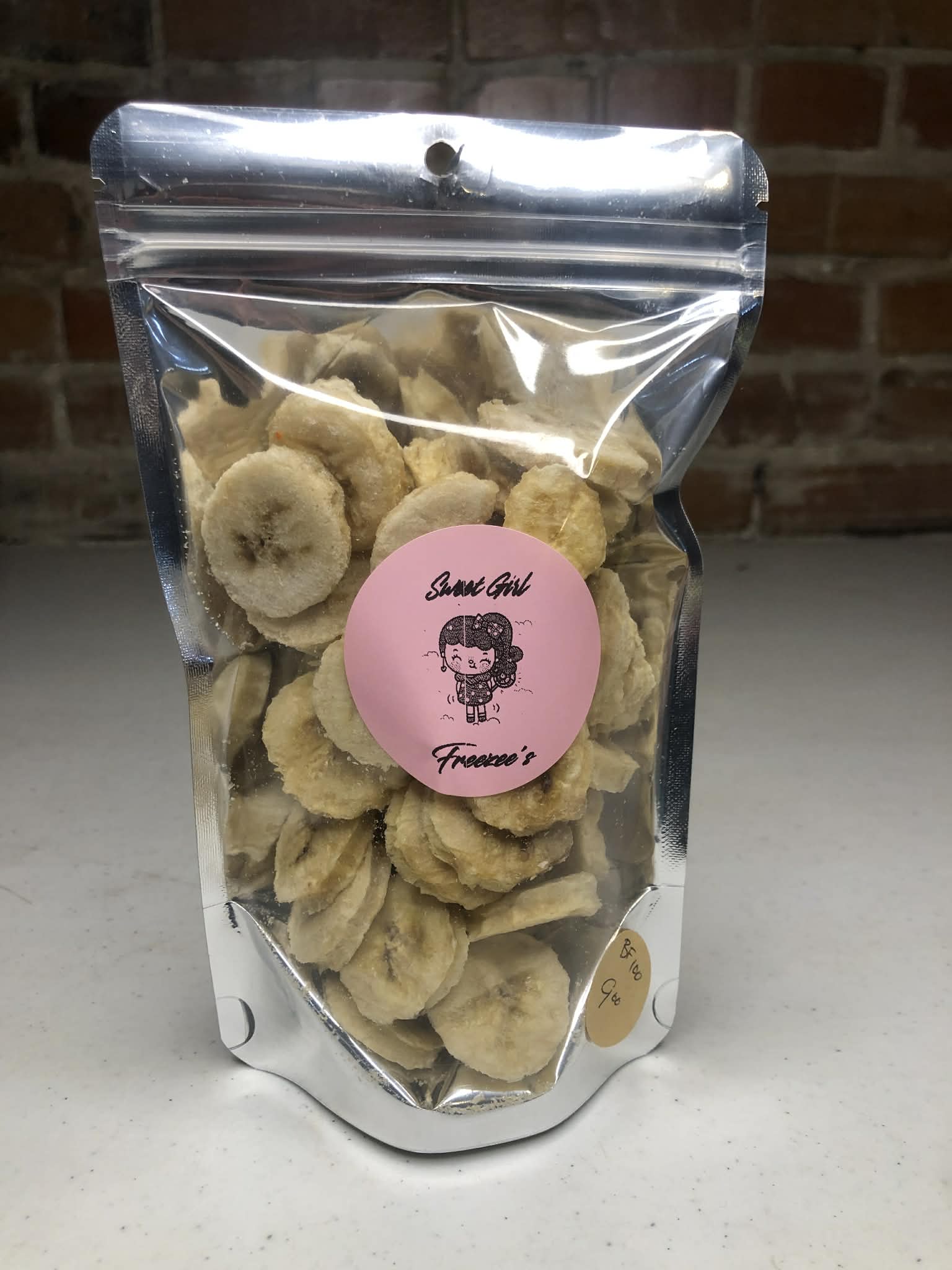 Freeze dried bananas