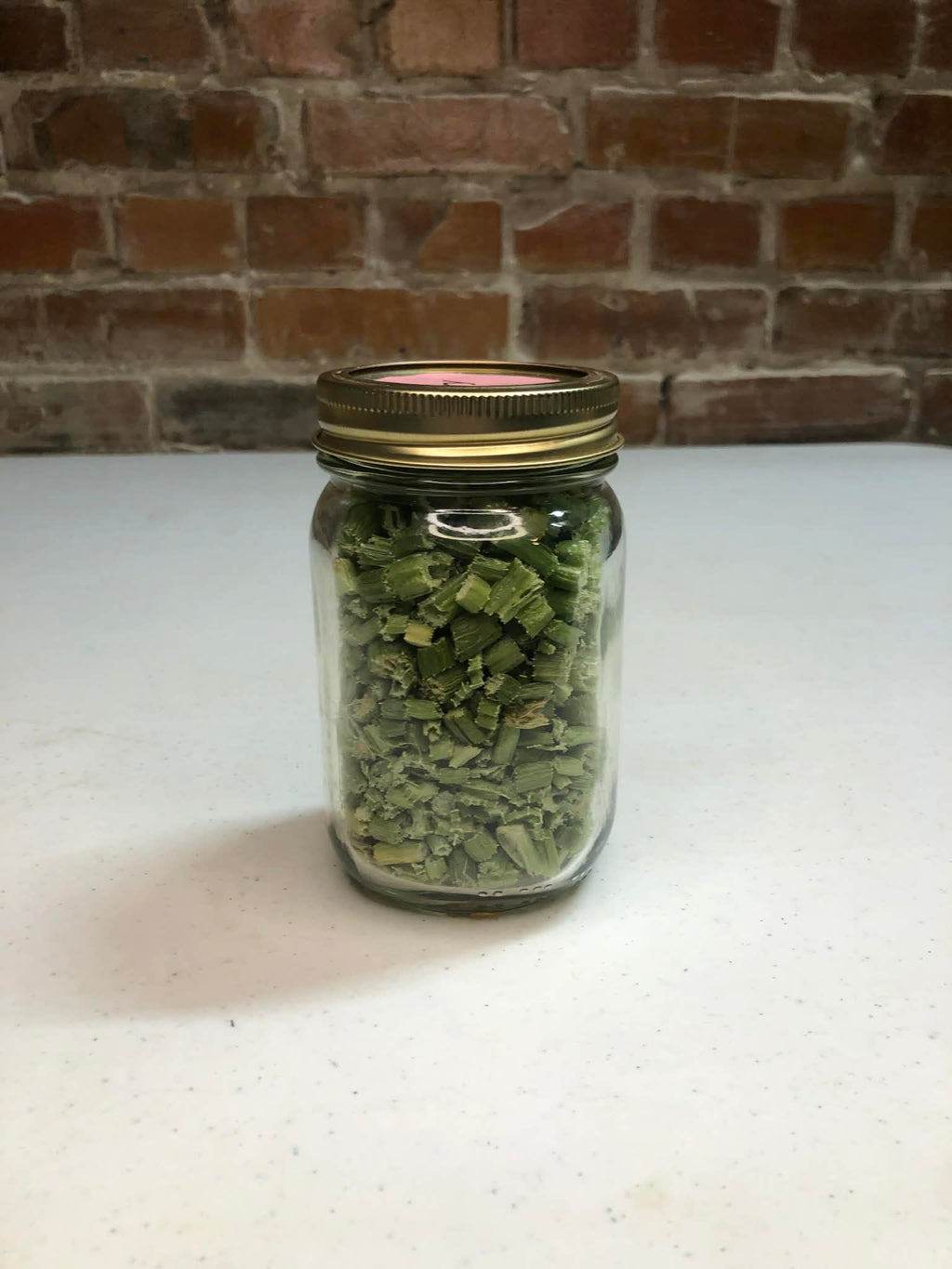 Freeze dried celery