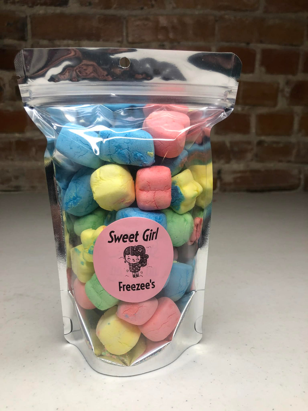 Freeze dried through the rainbow