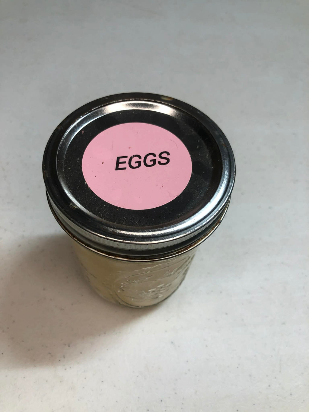 Freeze dried eggs