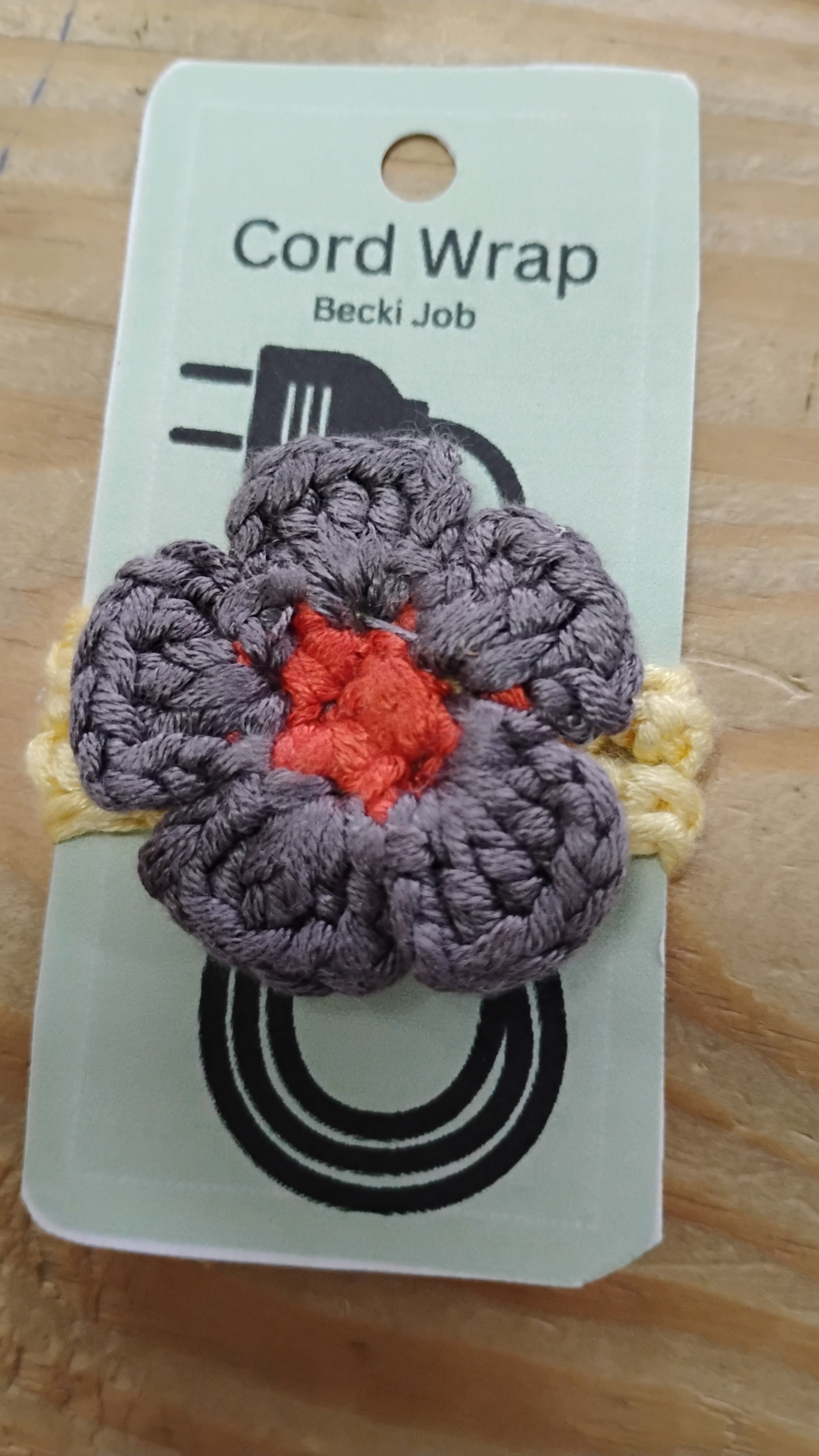 Bamboo crochet cord wraps