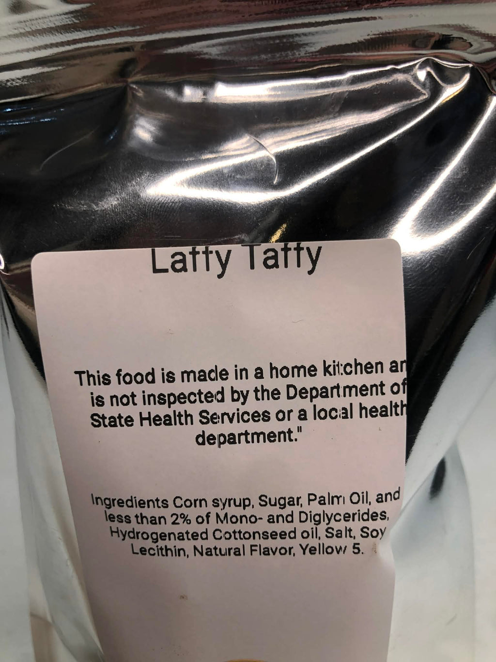 Freeze dried laffy taffy
