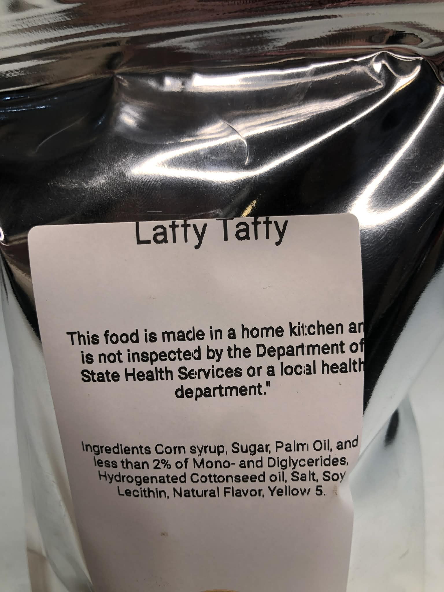 Freeze dried laffy taffy