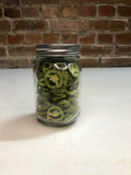 Freeze dried mild jalapeños