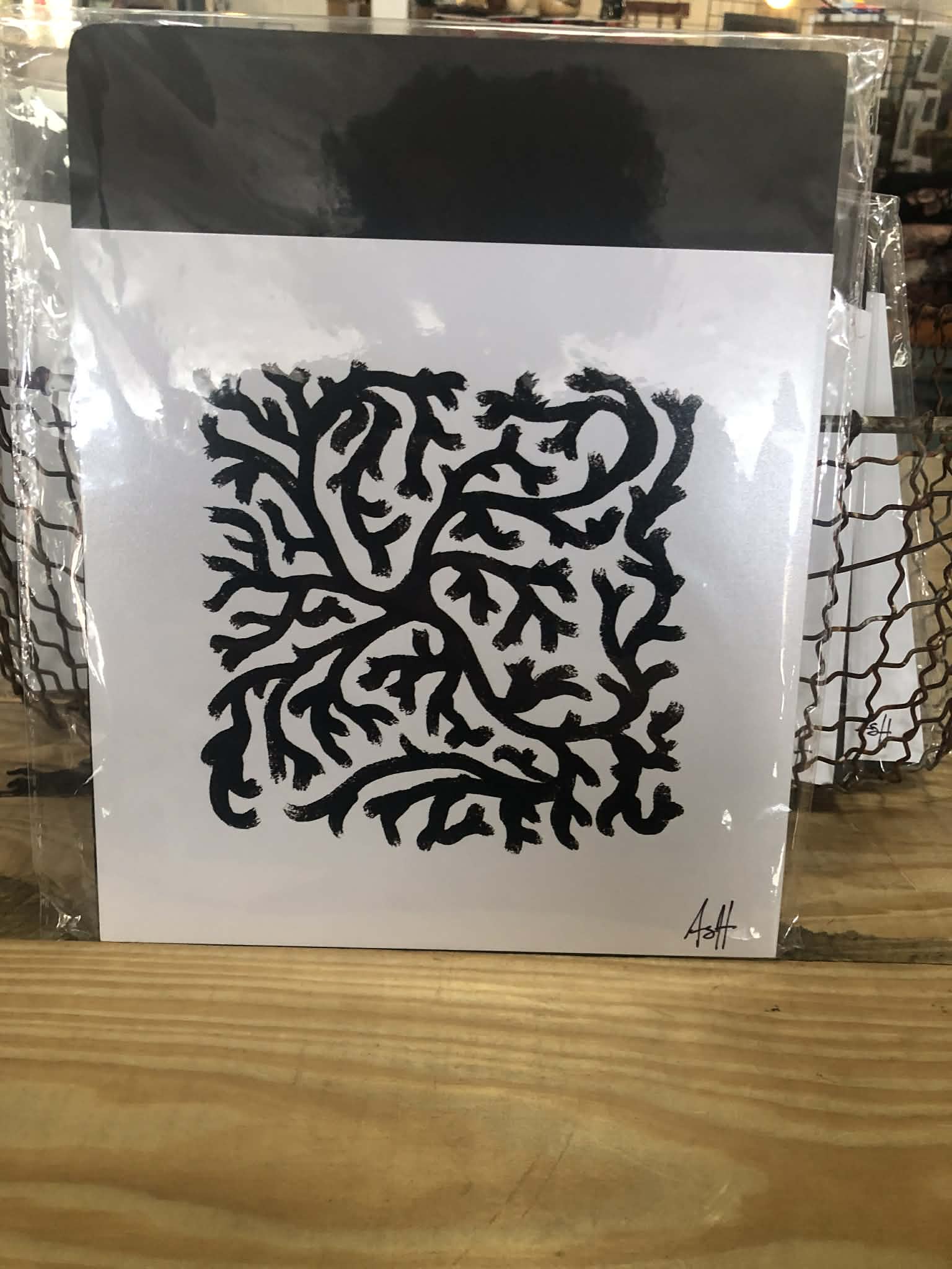 Aaron Hudnall 8x8 abstract prints