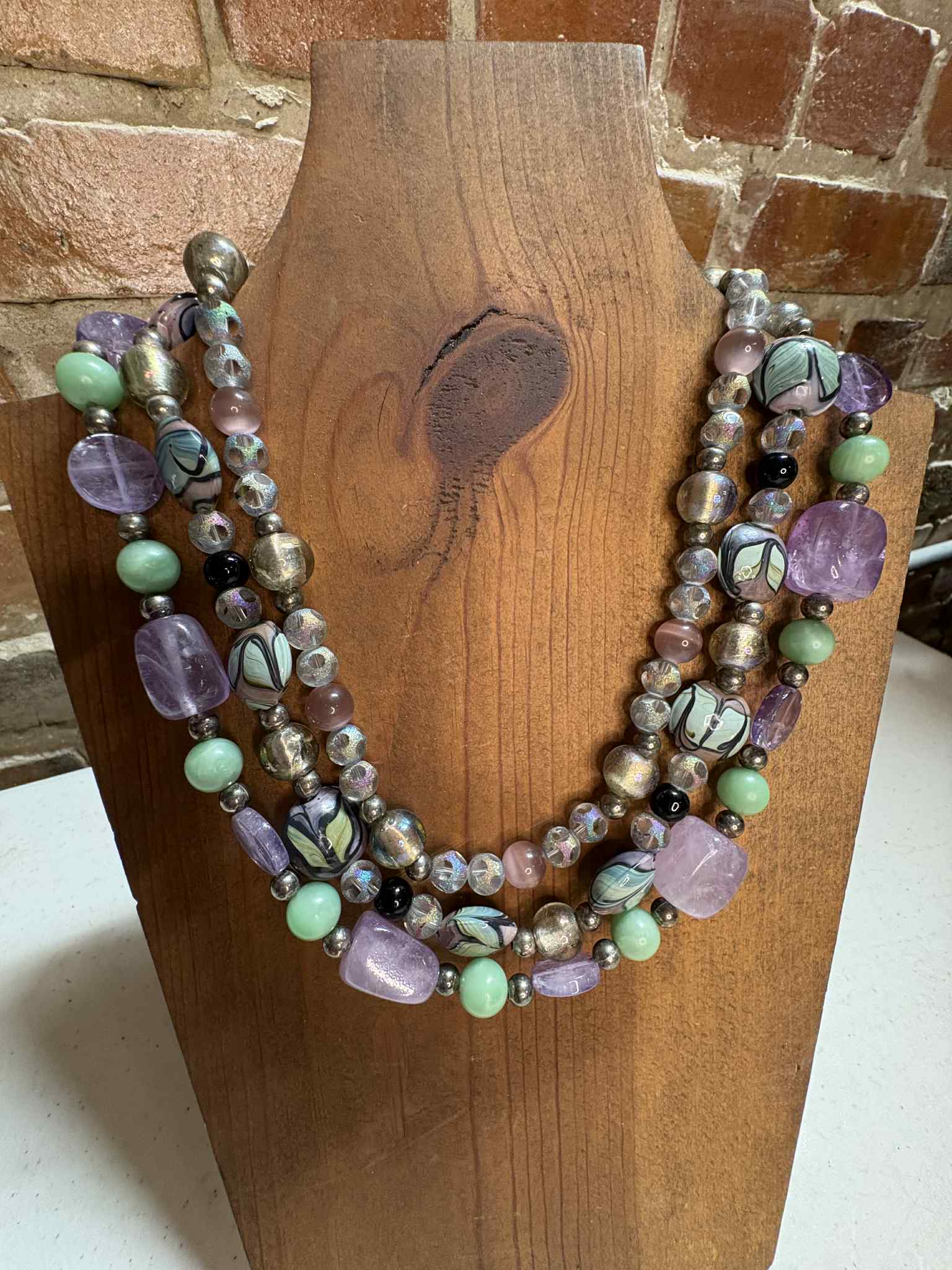 Amethyst decorated