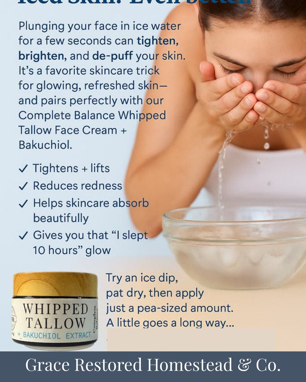 Complete Balance and Bakuchoil Whipped Face Tallow